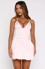 Forever Radiant Mini Dress Pink