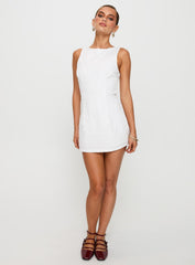 Yumiko Romper White