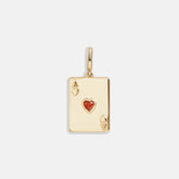 Luck Cluster Charm - Ace Playing Card