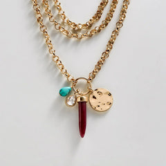 Maeve Layered Necklace - Gold