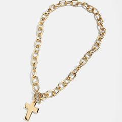 Priscilla Statement Cross Necklace - Classic Cross
