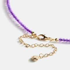 Louisiana State University Delicate Beaded Necklace - Louisiana State University