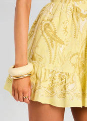 Fiza Strapless Short Dress