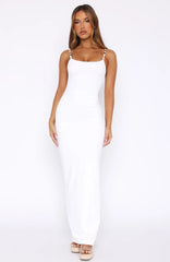 Trusting You Maxi Dress Off White