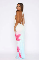 Dancing In Ibiza Maxi Dress Sunset Blossom