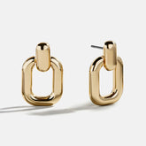 Rebecca Door Knocker Earrings - Gold