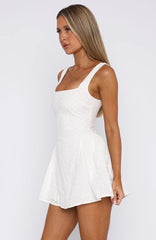 Couldn't Be Sweeter Mini Dress White
