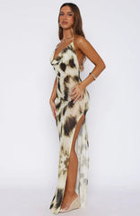I Believe In You Maxi Dress Gilded Touch