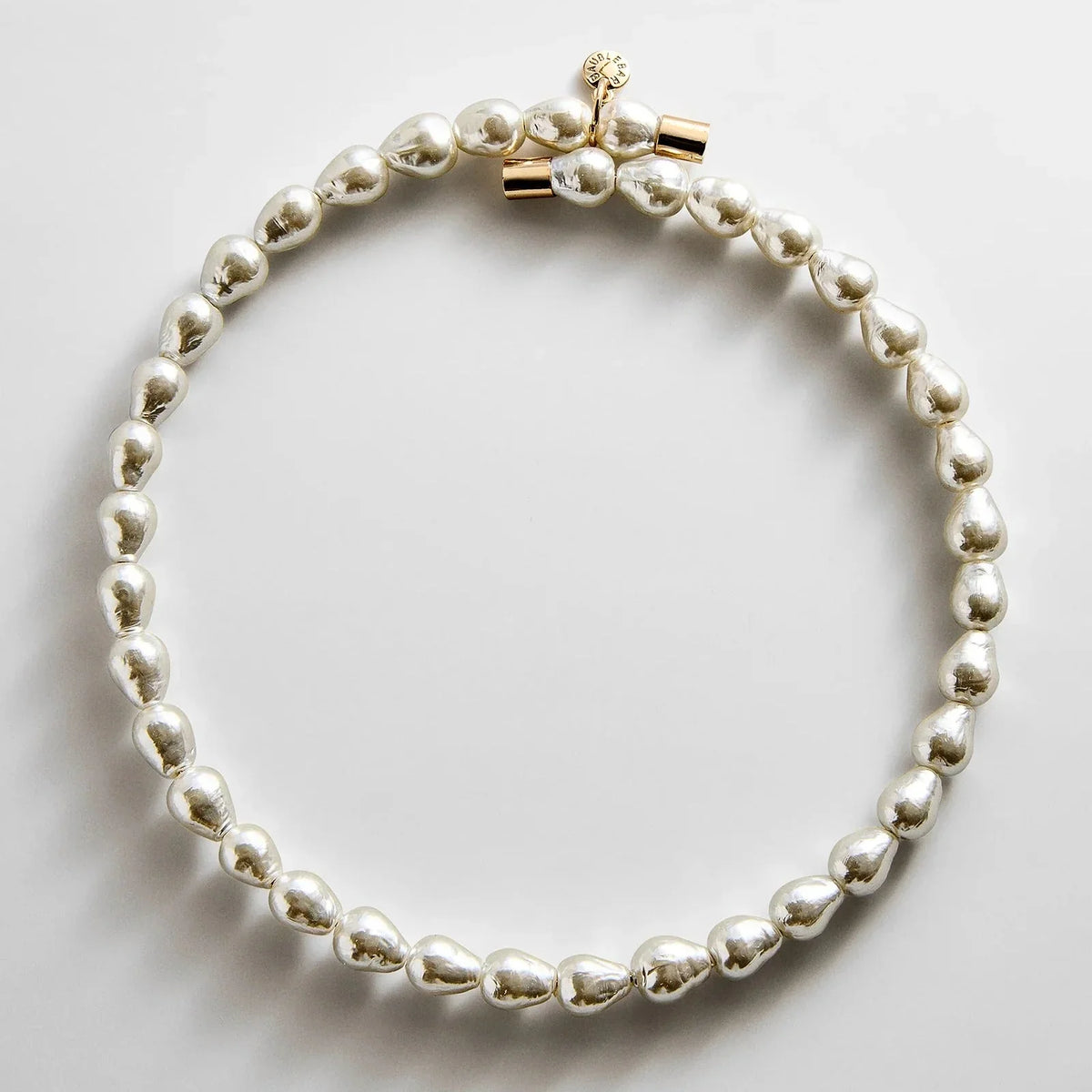 Ondine Pearl Collar Necklace - Pearl
