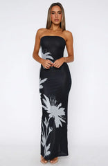 On A Trip Maxi Dress Nocturnal Bloom