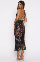 Tropic Like It's Hot Midi Dress Wildflower
