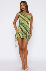 Trip Of A Lifetime Mini Dress Savannah Twist