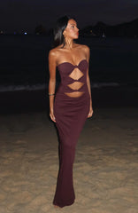 Life After Love Maxi Dress Chocolate