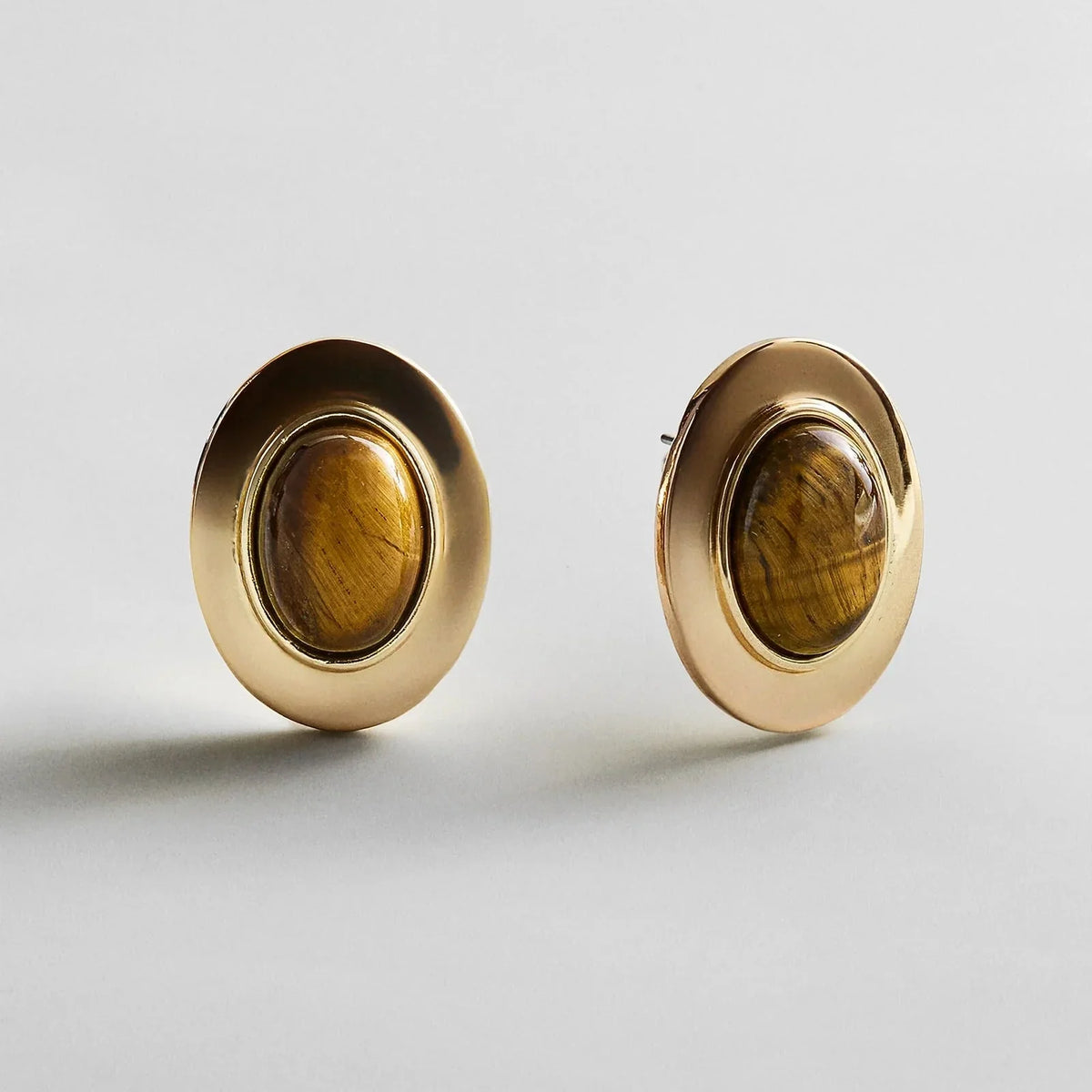 Samira Gold Stud Earrings - Samira Gold Stud Earrings