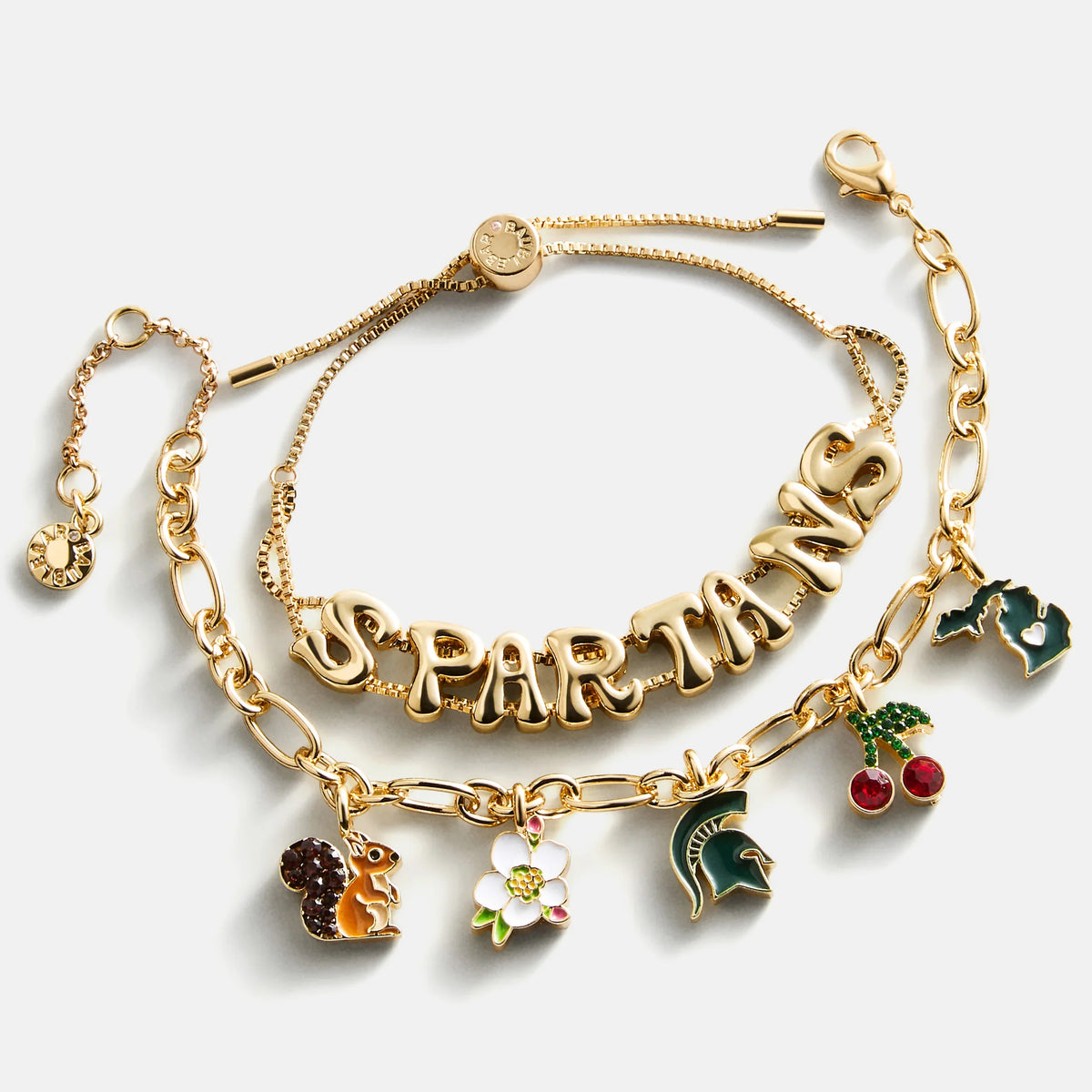Michigan State University Charm Bracelet Set - Michigan State University
