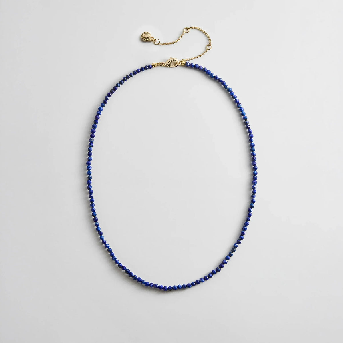 Mini Semi-Precious Necklace - Lapis
