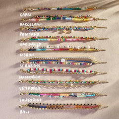 Rowan Semi-Precious Layered Bracelet - Santorini